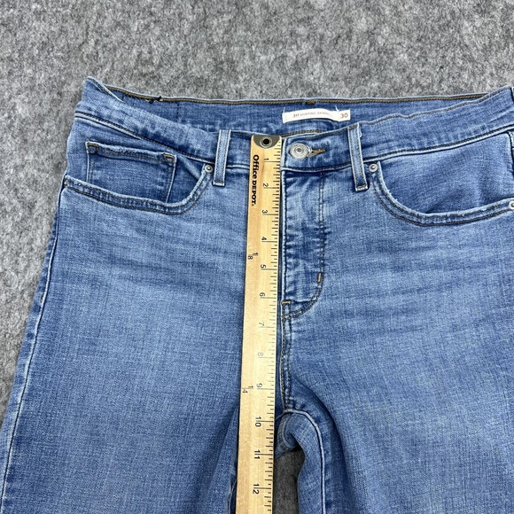 Levis 311 Shaping Skinny Jeans Womens 30x30 Medium Wash Stretch Denim Fit32x30 - Picture 14 of 16